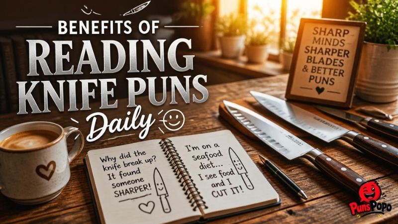 Benefits of Reading Knife Puns Daily