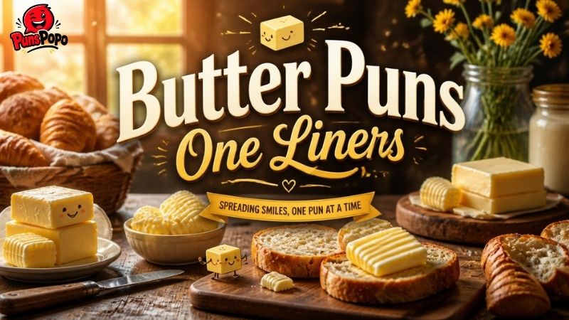 Butter Puns One Liners