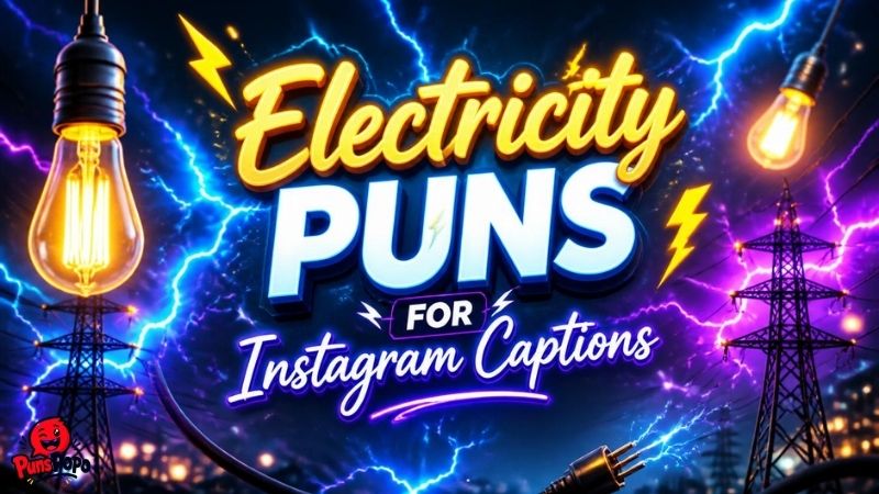 Electricity Puns for Instagram Captions