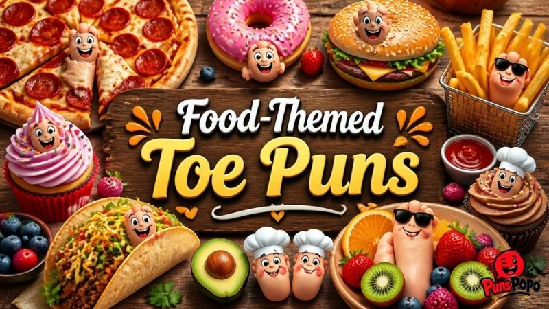 Food-Themed Toe Puns