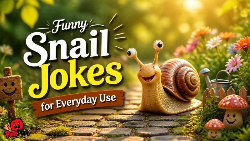 Funny Snail Jokes for Everyday Use