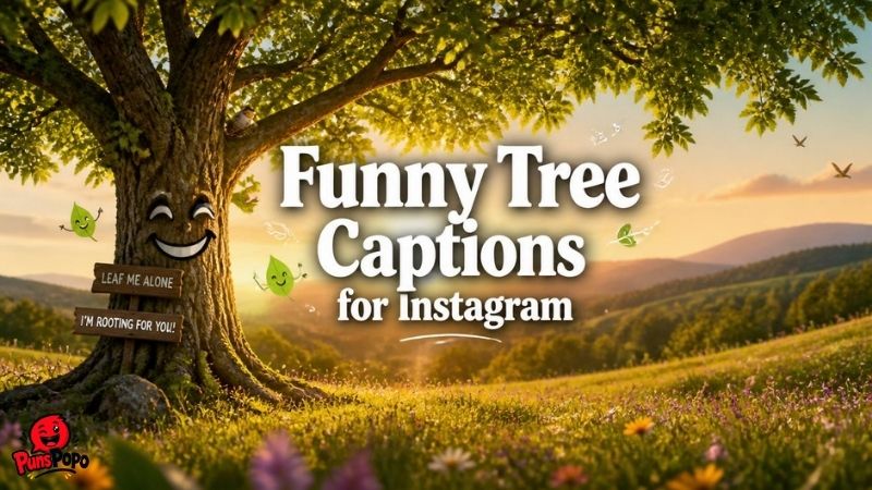 Funny Tree Captions for Instagram