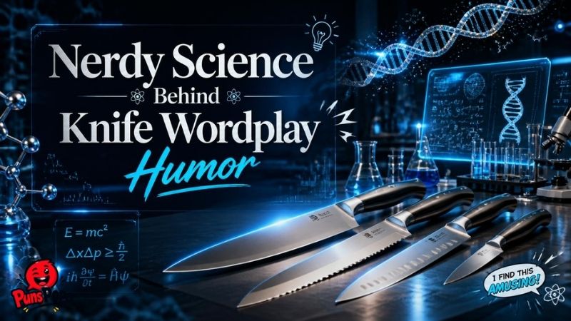 Nerdy Science Behind Knife Wordplay Humor
