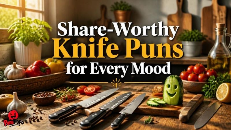 Share-Worthy Knife Puns for Every Mood