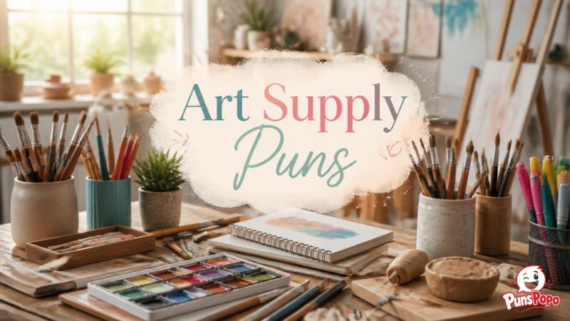 Art Supply Puns