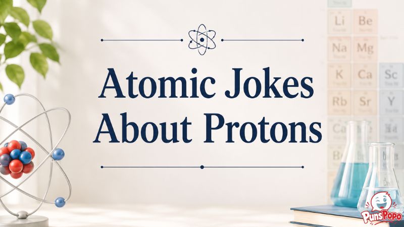 Atomic Jokes About Protons