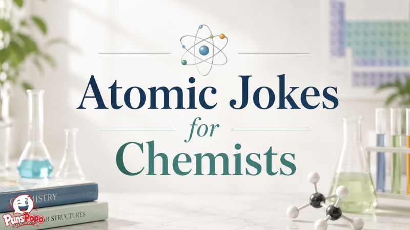 Atomic Jokes for Chemists