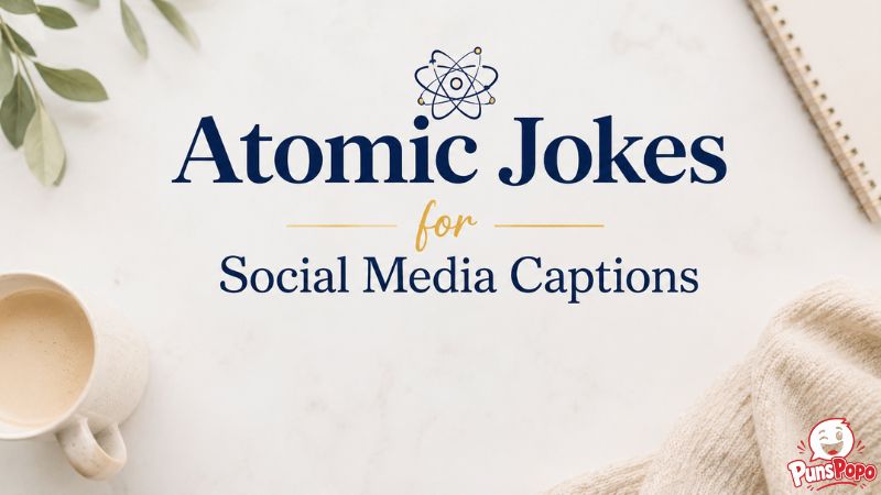 Atomic Jokes for Social Media Captions