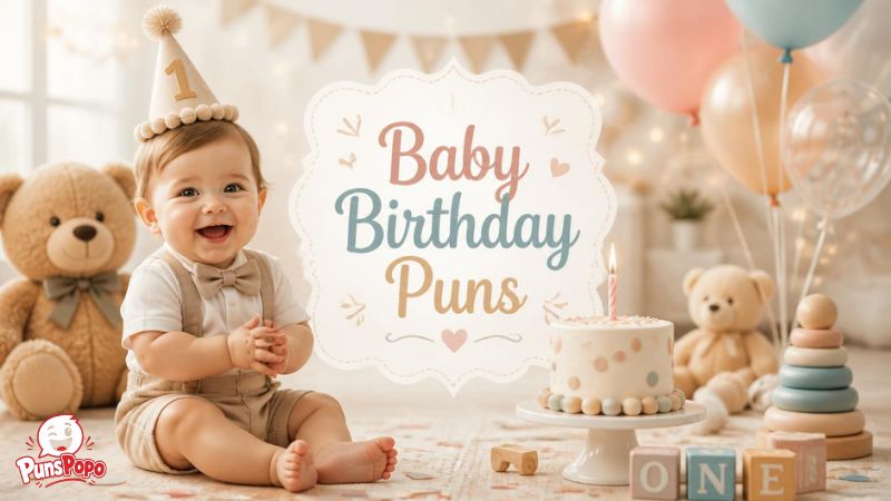 Baby Birthday Puns