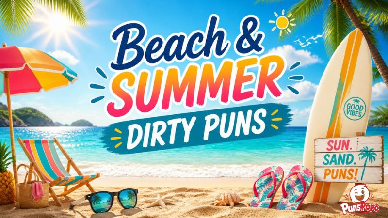 Beach & Summer Dirty Puns
