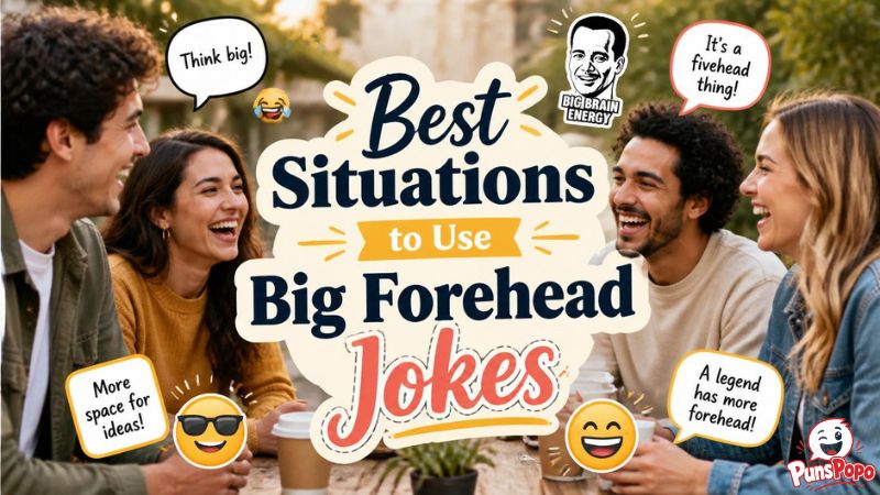 Best Situations to Use Big Forehead Jokes