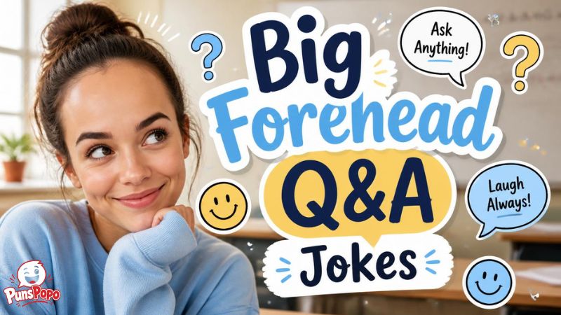 Big Forehead Q&A Jokes