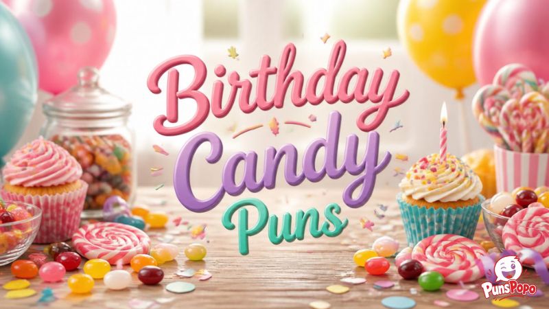 Birthday Candy Puns