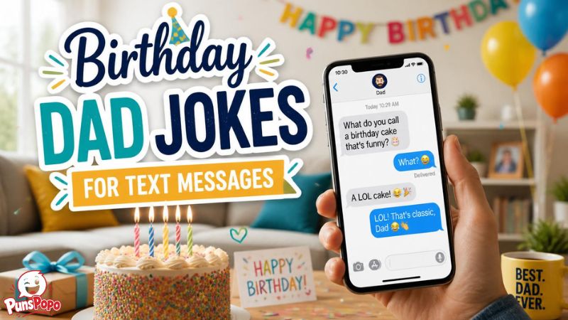 Birthday Dad Jokes for Text Messages