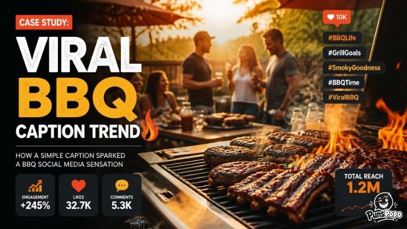 Case Study: Viral BBQ Caption Trend