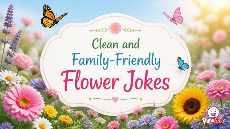 Clean and Family-Friendly Flower Jokes