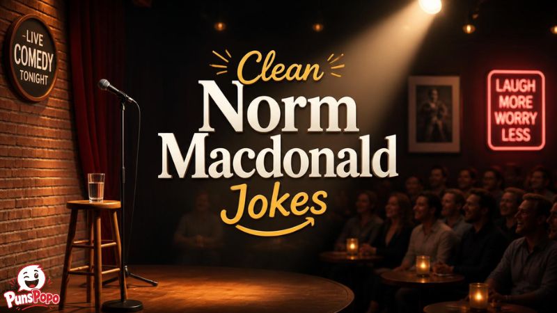 Clean Norm Macdonald Jokes