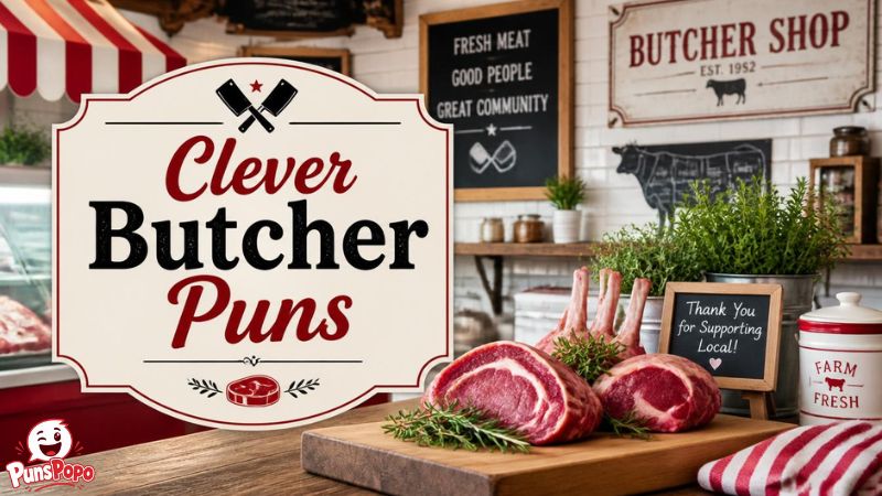 Clever Butcher Puns