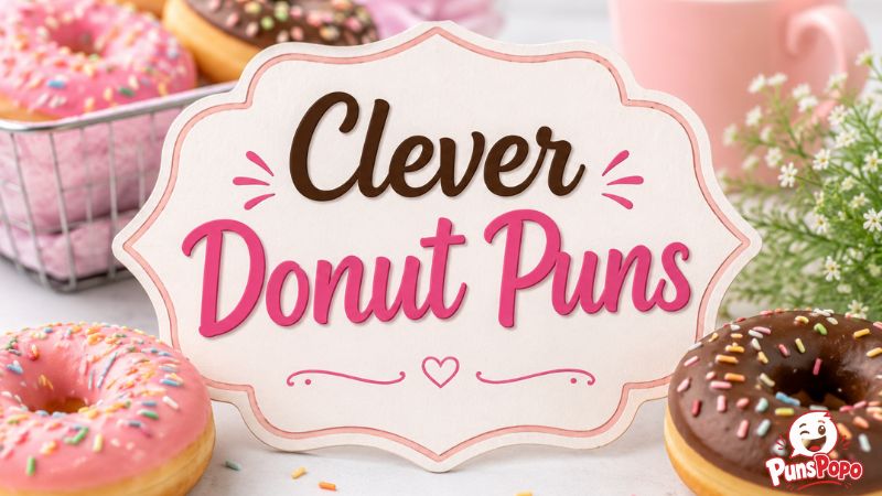 Clever Donut Puns