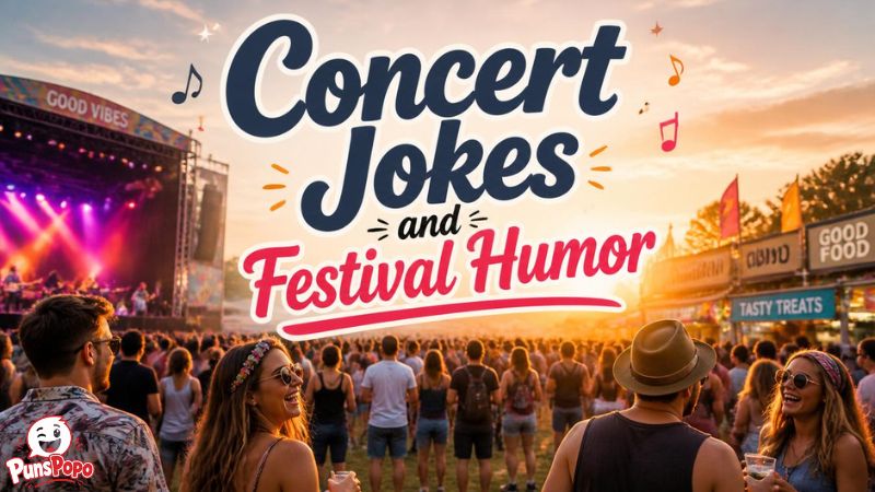 Concert Jokes and Festival Humor