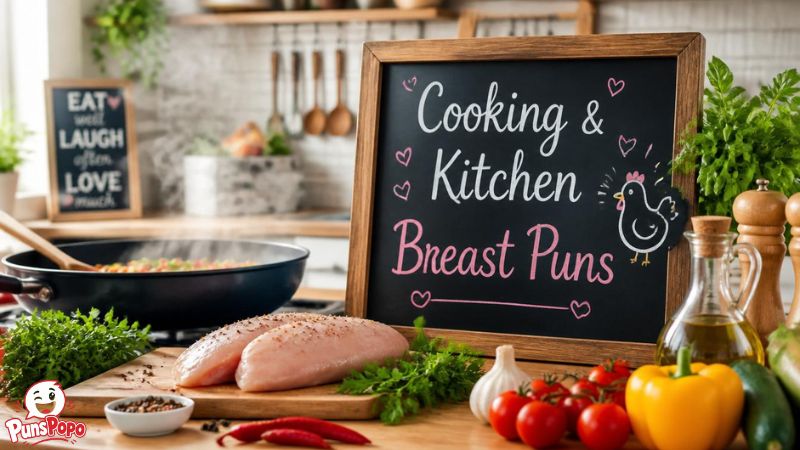 Cooking & Kitchen Breast Puns