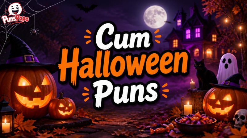 Cum Halloween Puns