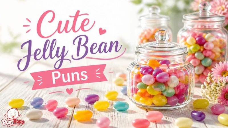 Cute Jelly Bean Puns