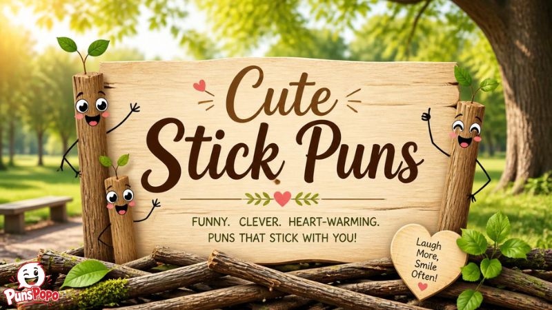 Cute Stick Puns