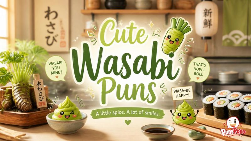 Cute Wasabi Puns
