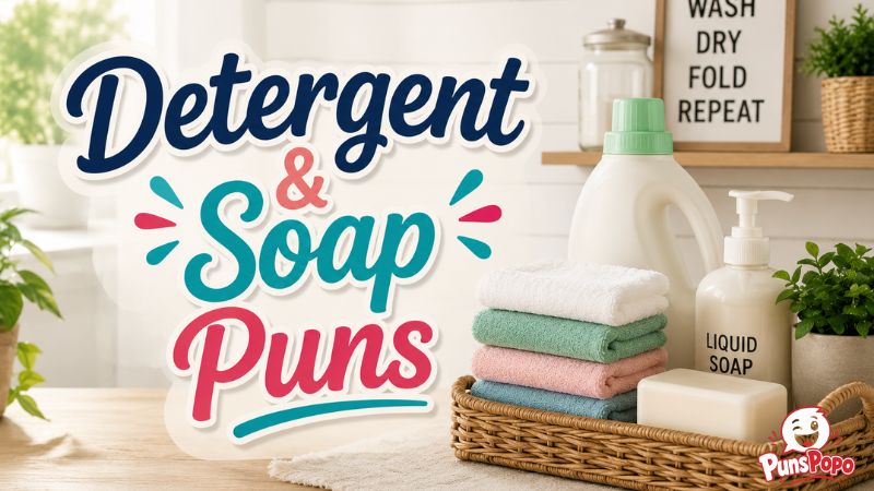 Detergent & Soap Puns