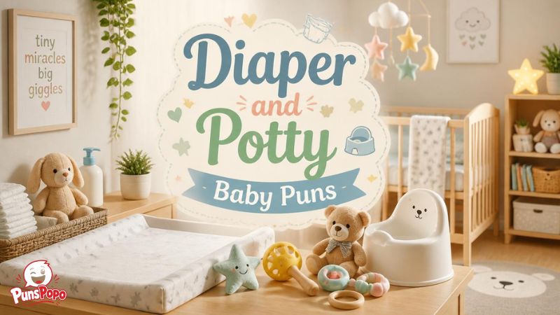 Diaper and Potty Baby Puns