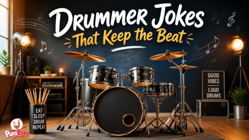 Drummer Jokes That Keep the Beat