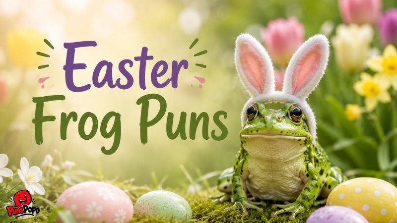 Easter Frog Puns