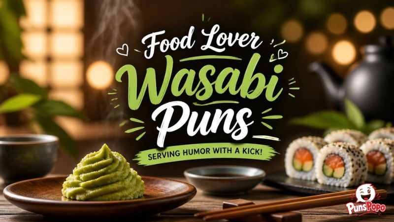 Food Lover Wasabi Puns
