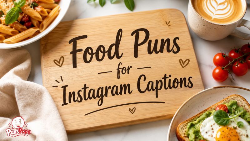 Food Puns for Instagram Captions