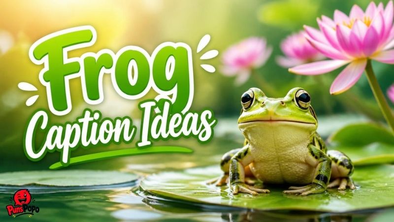 Frog Caption Ideas