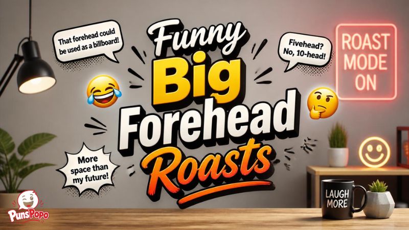 Funny Big Forehead Roasts
