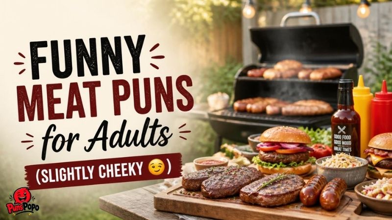 Funny Meat Puns for Adults (Slightly Cheeky 😏)
