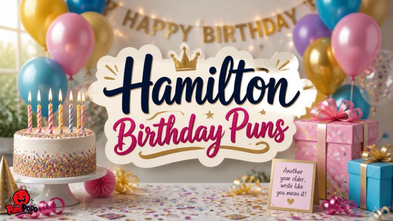 Hamilton Birthday Puns
