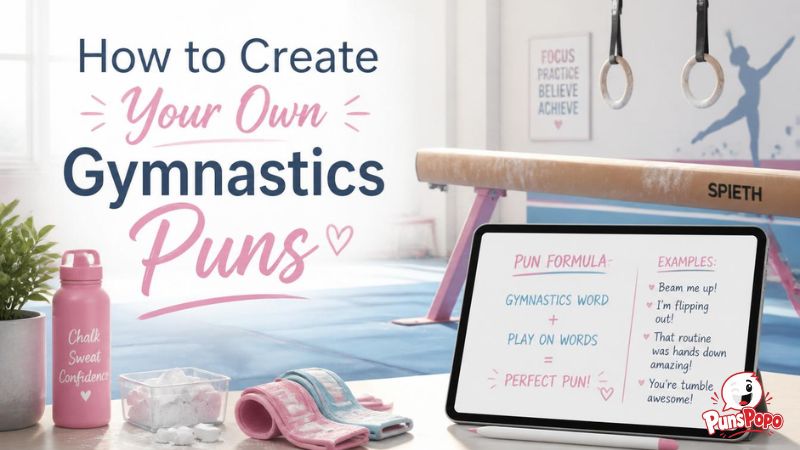 How to Create Your Own Gymnastics Puns