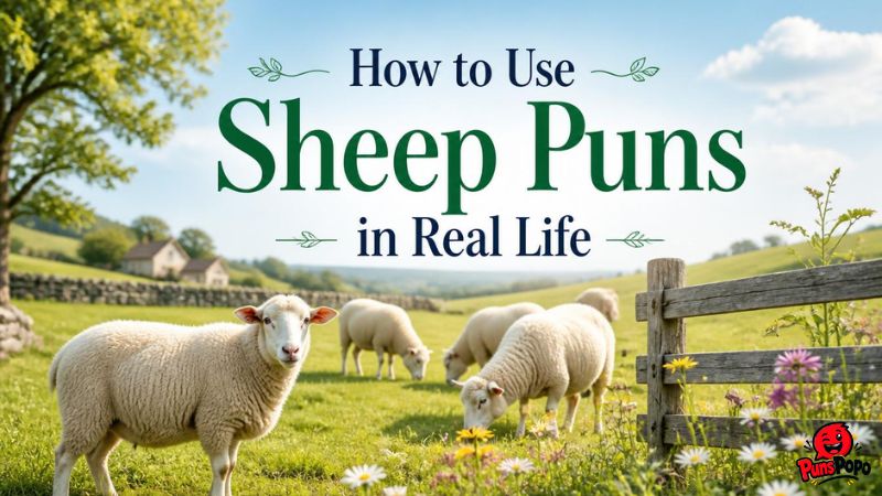 How to Use Sheep Puns in Real Life