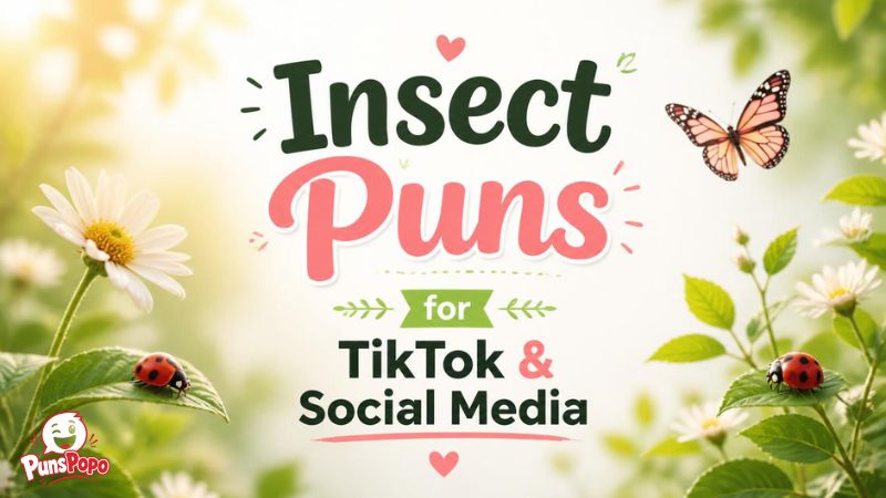 Insect Puns for TikTok & Social Media