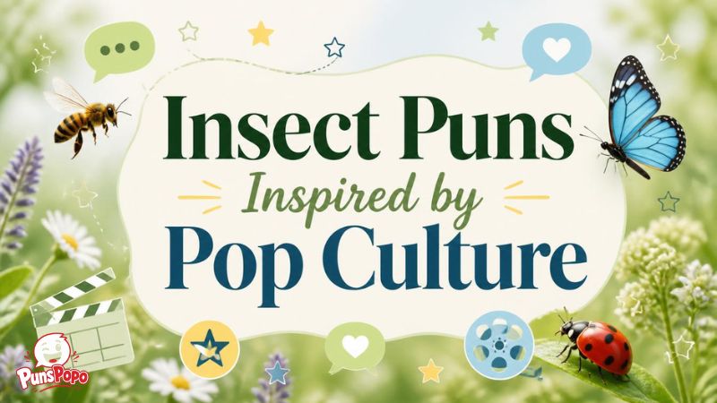 Insect Puns Inspired by Pop Culture