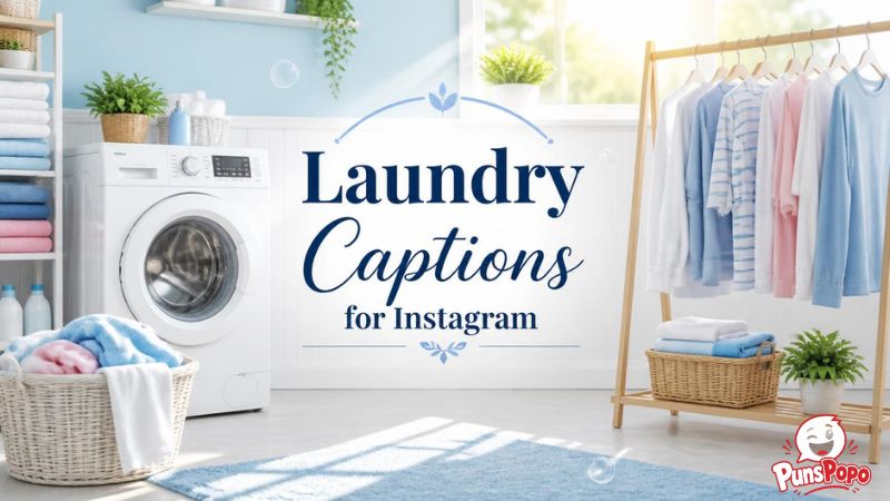 Laundry Captions for Instagram