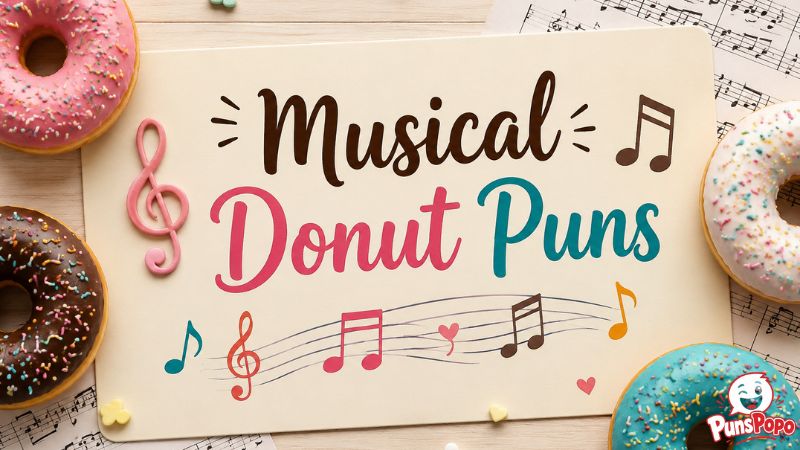 Musical Donut Puns
