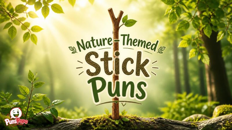 Nature-Themed Stick Puns