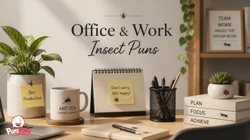 Office & Work Insect Puns