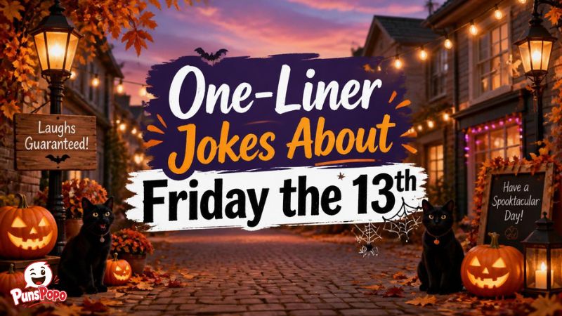 One-Liner Jokes About Friday the 13th