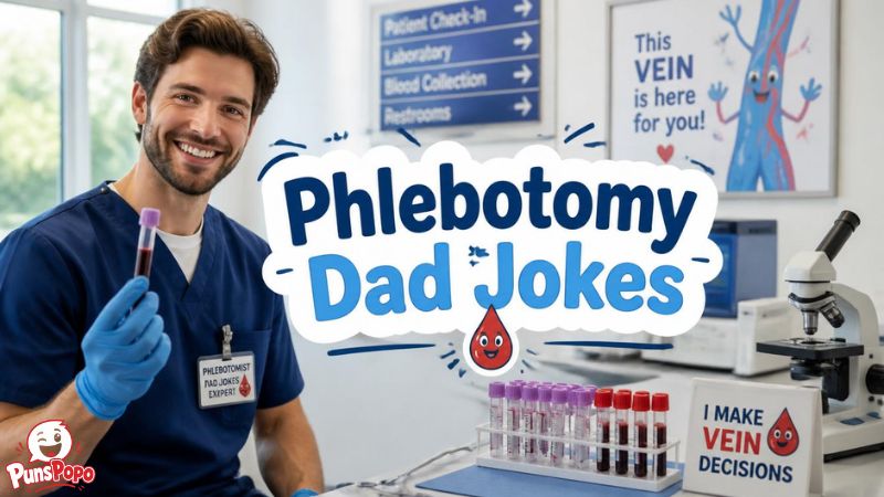 Phlebotomy Dad Jokes