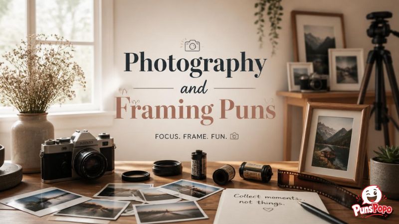Photography and Framing Puns